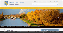 Desktop Screenshot of hauconcourt.fr