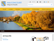 Tablet Screenshot of hauconcourt.fr